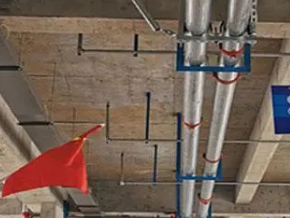 武平管廊支架的安装方法